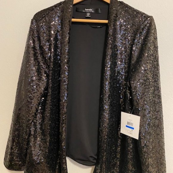 Kensie Sequin Jacket